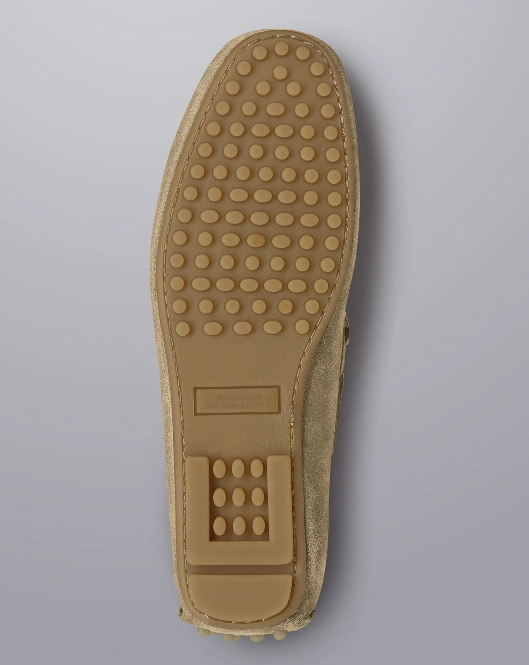 Shoes<Charles Tyrwhitt Suede Driving Loafers - Stone