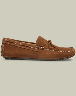 Loafers|Brown Shoes<Charles Tyrwhitt Suede Driving Loafers - Brown Tobacco