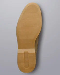 Shoes<Charles Tyrwhitt Suede Slip-On Shoes - Dark Sand