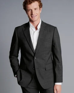 Suit Jackets|Blazers<Charles Tyrwhitt Texture Suit Jacket - Grey