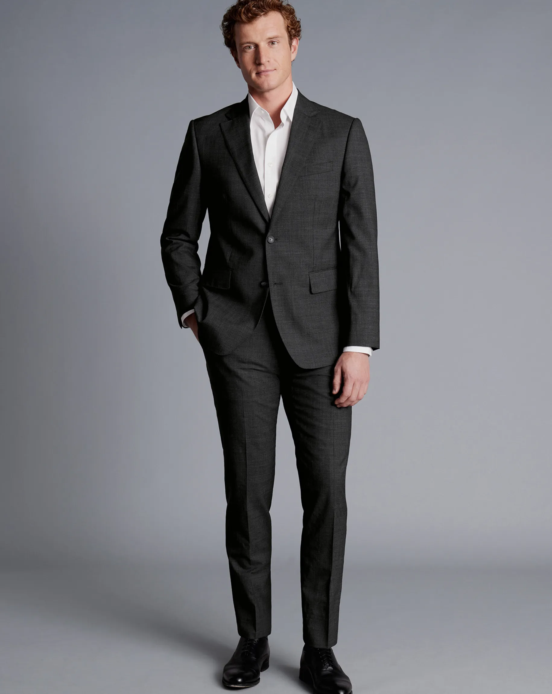 Suit Jackets|Blazers<Charles Tyrwhitt Texture Suit Jacket - Grey