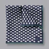 Accessories<Charles Tyrwhitt Toaster Print Pocket Square - French Blue