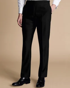 Seasonal Looks|Suit Pants<Charles Tyrwhitt Tuxedo Pants - Black