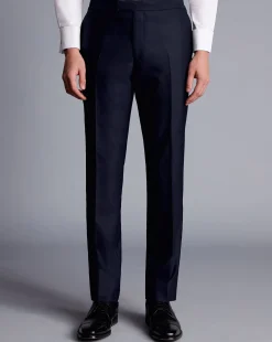 Suit Pants<Charles Tyrwhitt Tuxedo Pants - Dark Navy