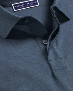 Shirt Sale|Polos<Charles Tyrwhitt Tyrwhitt Cool Polo - Heather Blue