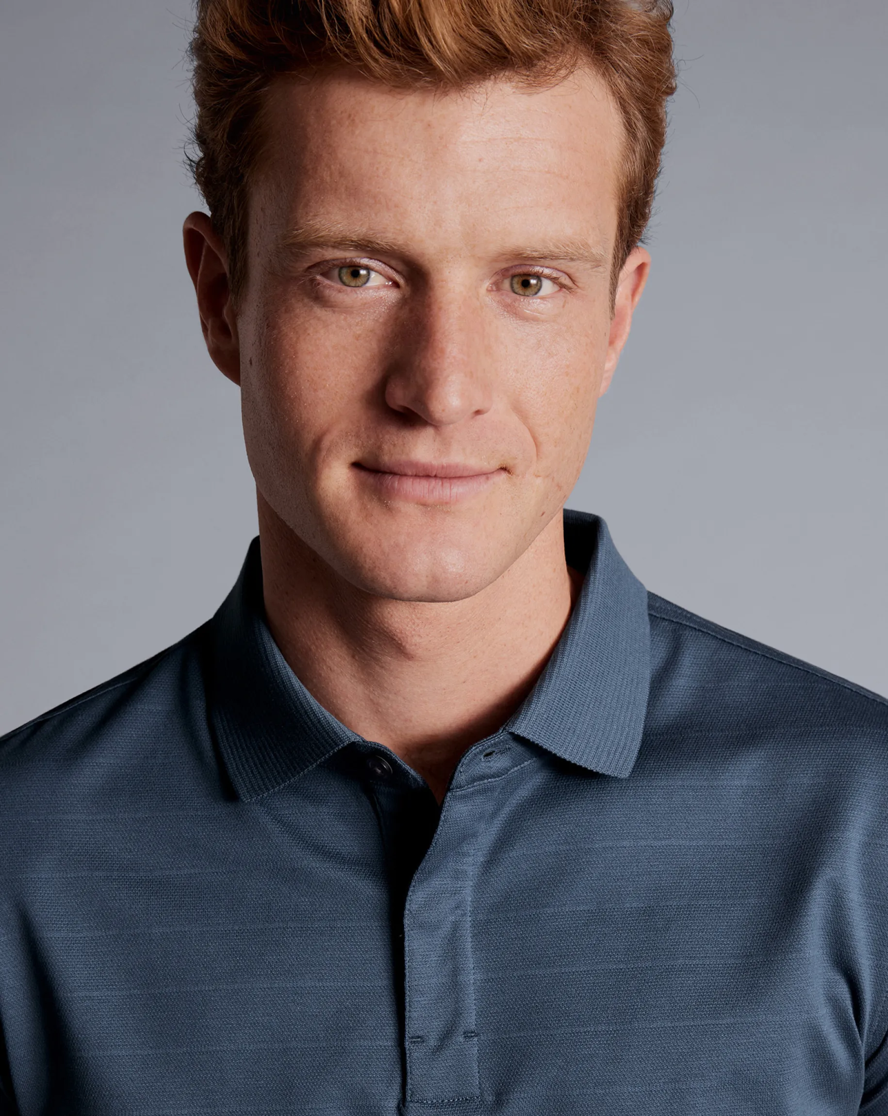 Shirt Sale|Polos<Charles Tyrwhitt Tyrwhitt Cool Polo - Heather Blue