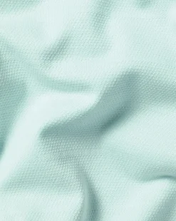 Golf polos|green<Charles Tyrwhitt Tyrwhitt Cool Polo - Pale Teal Green