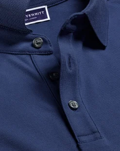 Blue Shirts|Blue<Charles Tyrwhitt Tyrwhitt Pique Polo - Blue Royal
