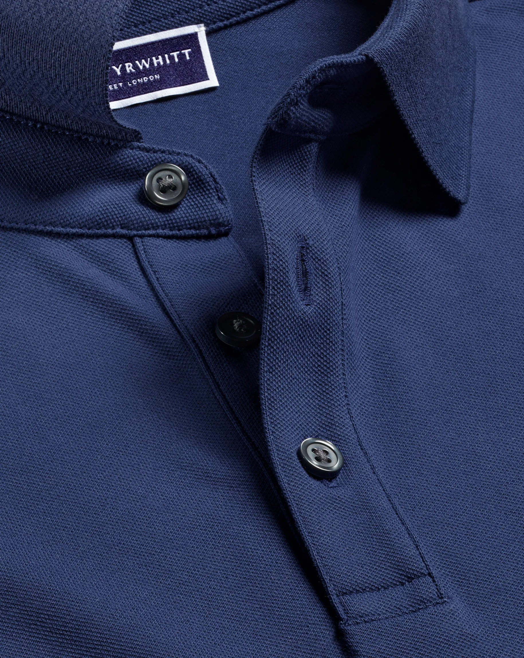 Blue Shirts|Blue<Charles Tyrwhitt Tyrwhitt Pique Polo - Blue Royal