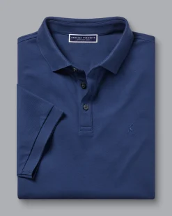 Blue Shirts|Blue<Charles Tyrwhitt Tyrwhitt Pique Polo - Blue Royal