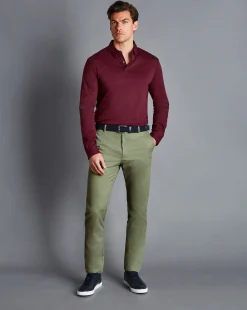 Golf Collection|The Ultimate Chino<Charles Tyrwhitt Ultimate Non-Iron Chinos - Light Green