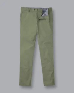 Golf Collection|The Ultimate Chino<Charles Tyrwhitt Ultimate Non-Iron Chinos - Light Green