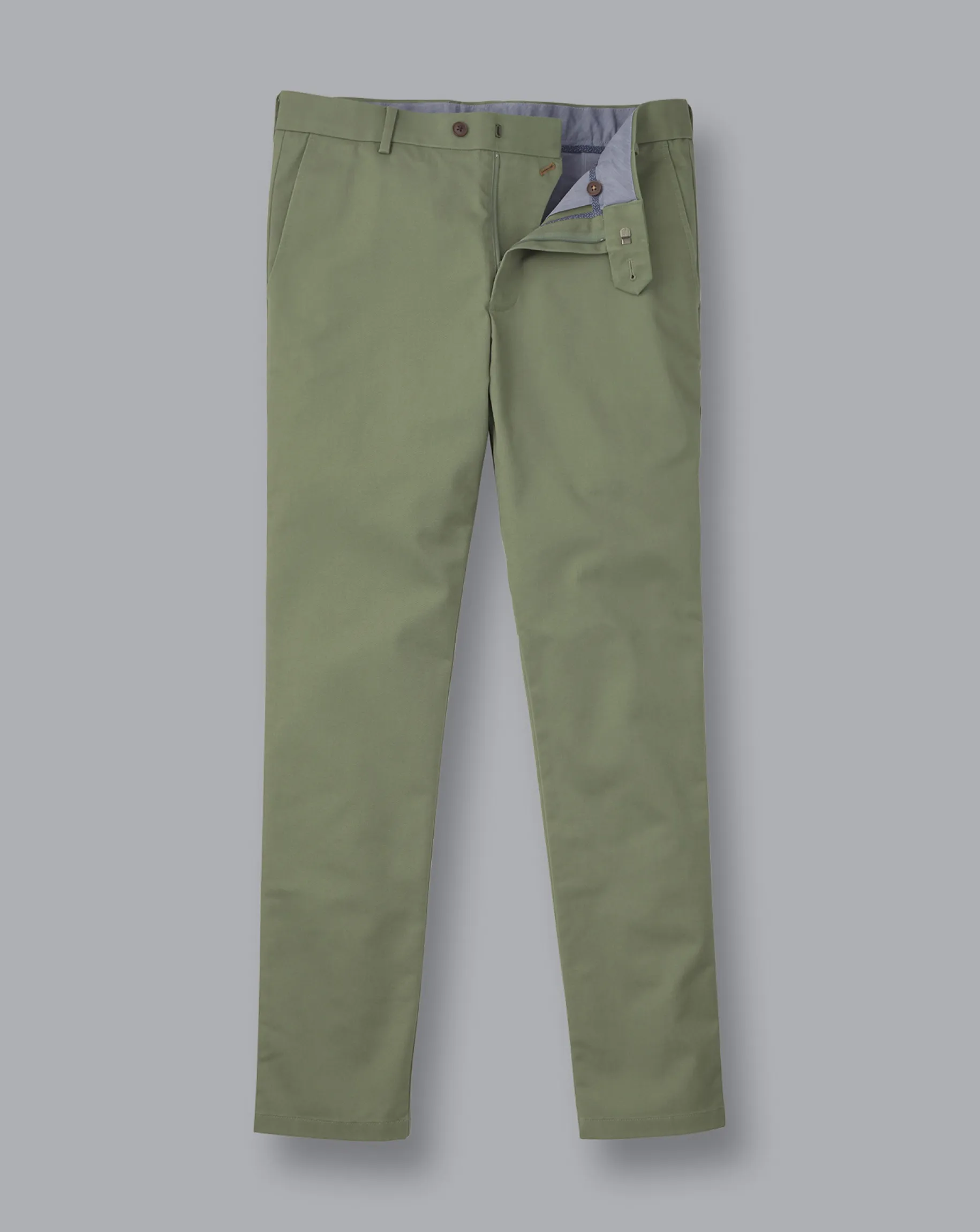 Golf Collection|The Ultimate Chino<Charles Tyrwhitt Ultimate Non-Iron Chinos - Light Green