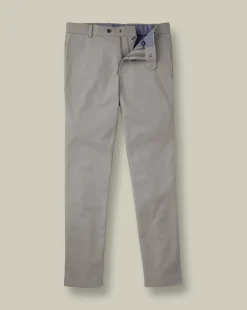 Golf Collection|Chinos<Charles Tyrwhitt Ultimate Non-Iron Chinos - Light Grey