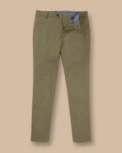 Golf Collection|Chinos<Charles Tyrwhitt Ultimate Non-Iron Chinos - Green Olive