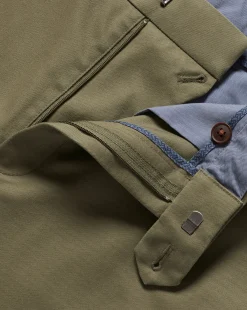 Golf Collection|Chinos<Charles Tyrwhitt Ultimate Non-Iron Chinos - Green Olive