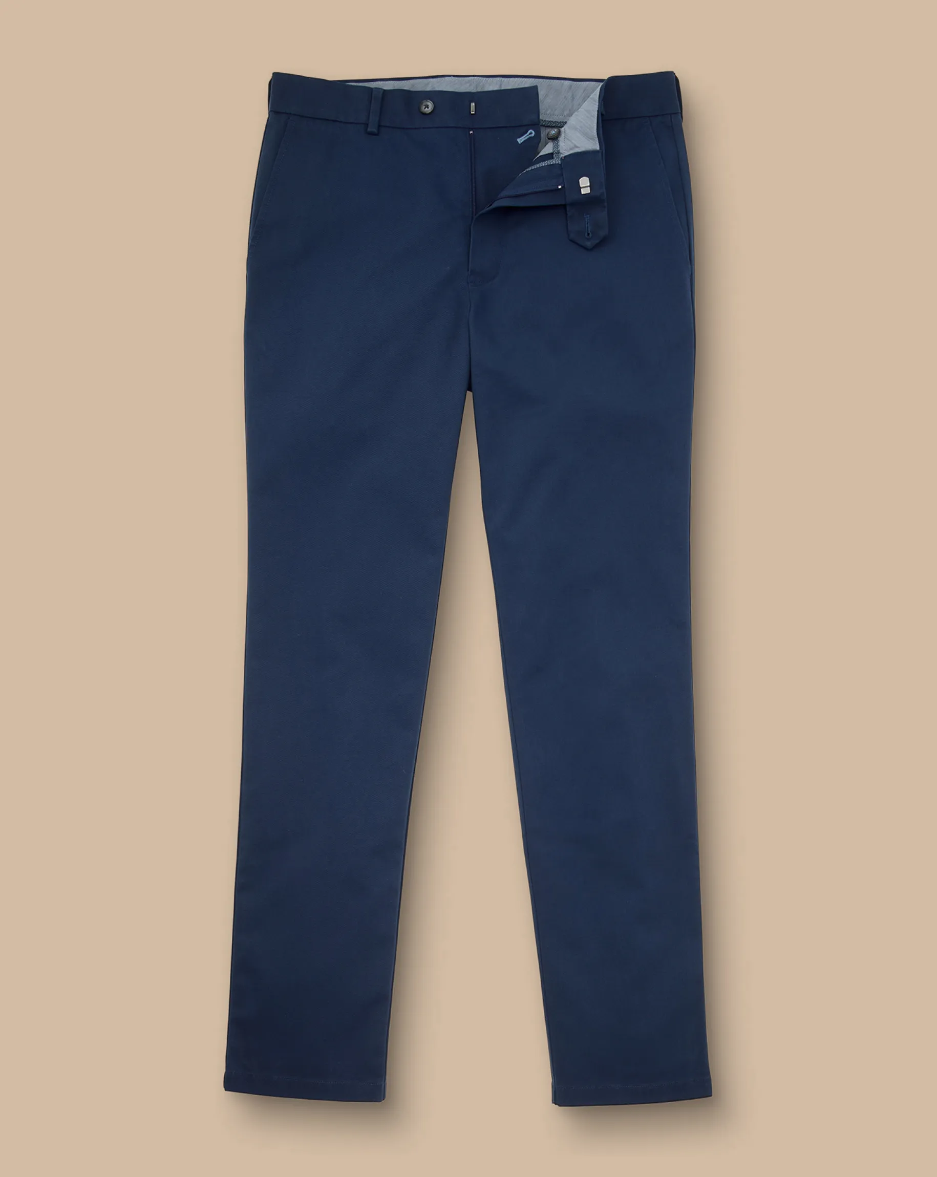 Chinos|Blue Pants<Charles Tyrwhitt Ultimate Non-Iron Chinos - Blue Royal
