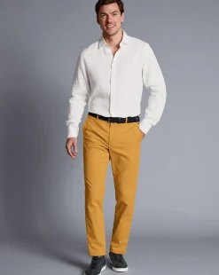 The Ultimate Chino|Pants & Shorts<Charles Tyrwhitt Ultimate Non-Iron Chinos - Yellow