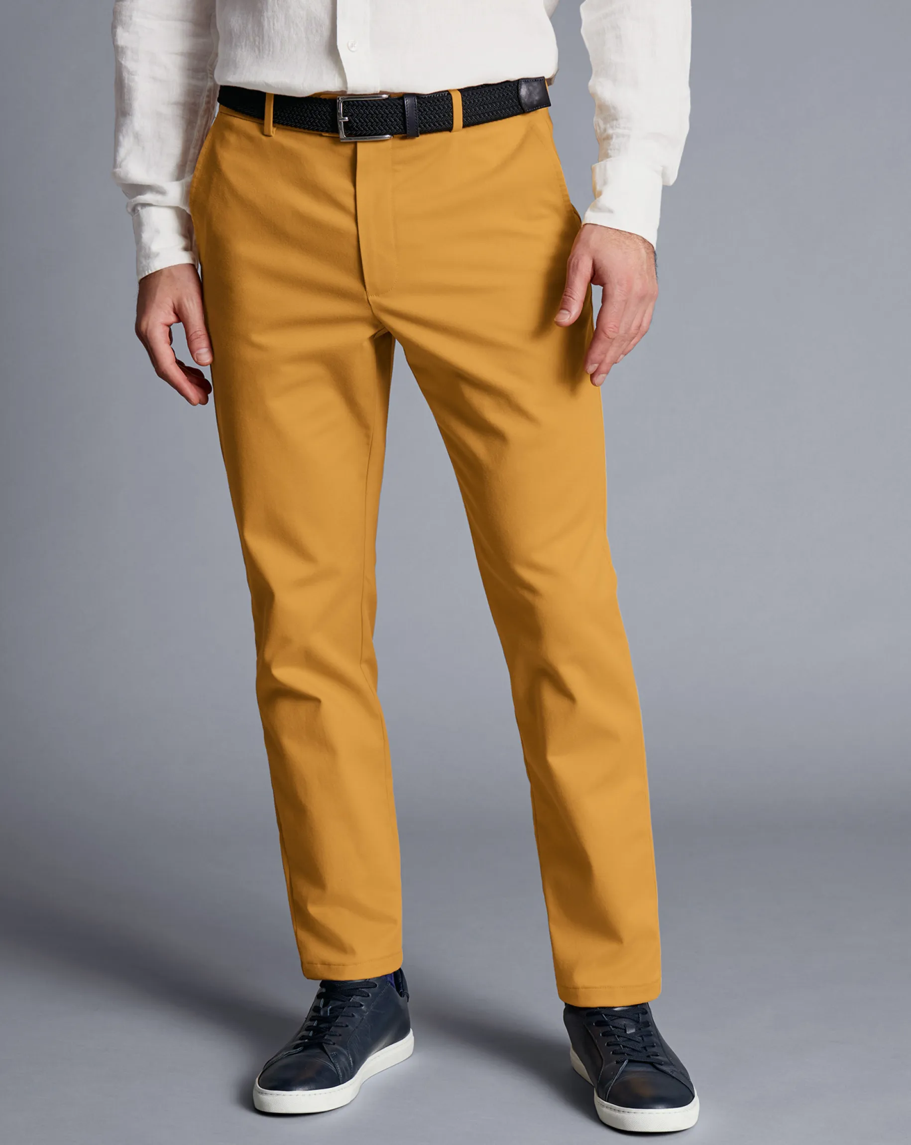 The Ultimate Chino|Pants & Shorts<Charles Tyrwhitt Ultimate Non-Iron Chinos - Yellow
