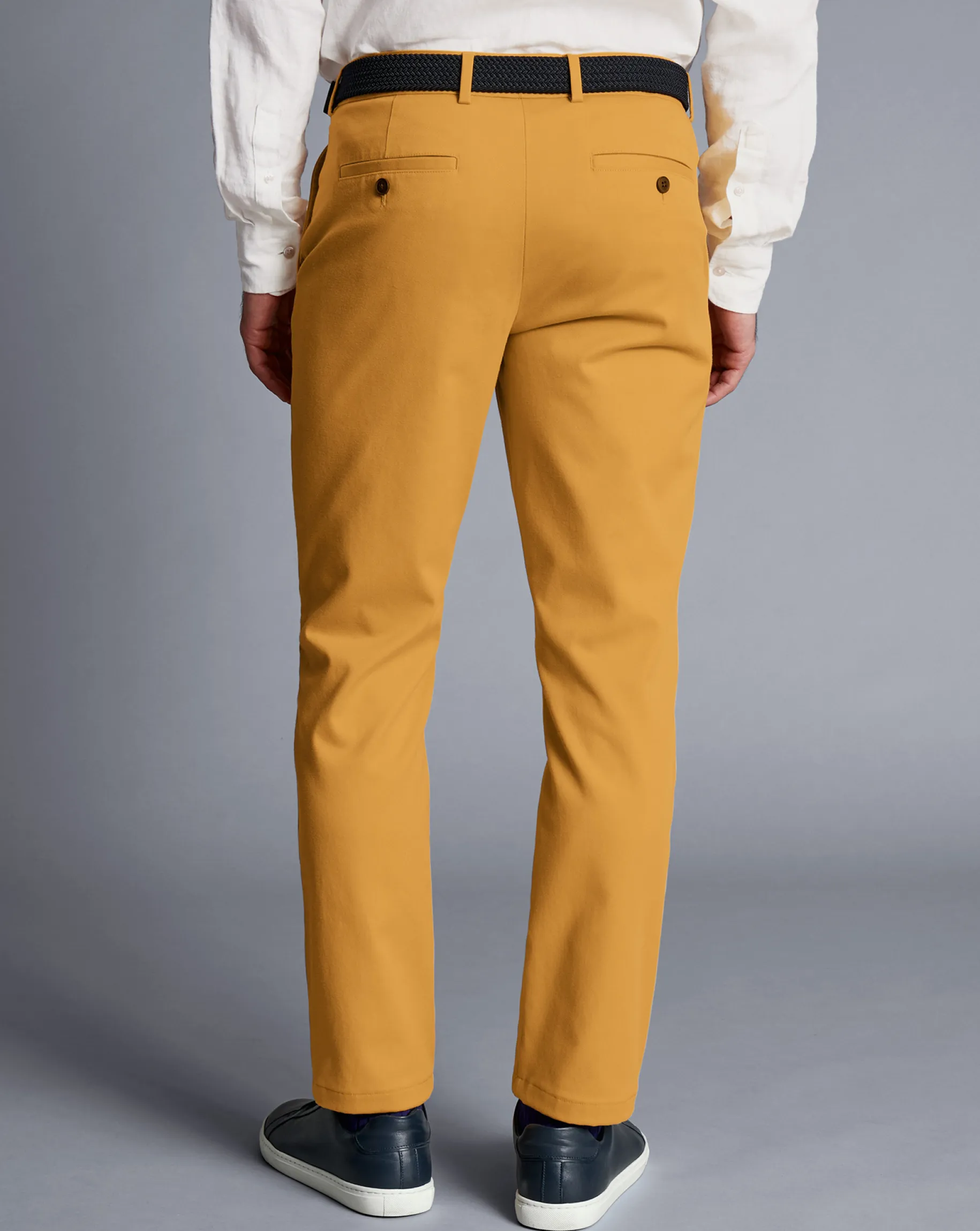 The Ultimate Chino|Pants & Shorts<Charles Tyrwhitt Ultimate Non-Iron Chinos - Yellow