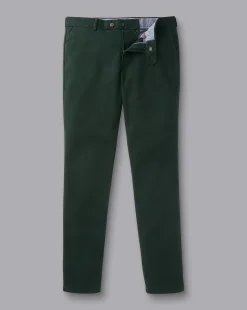 The Ultimate Chino|Pants & Shorts<Charles Tyrwhitt Ultimate Non-Iron Chinos - Green