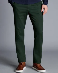 The Ultimate Chino|Pants & Shorts<Charles Tyrwhitt Ultimate Non-Iron Chinos - Green