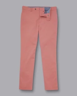 Golf Collection|The Ultimate Chino<Charles Tyrwhitt Ultimate Non-Iron Chinos - Light Pink