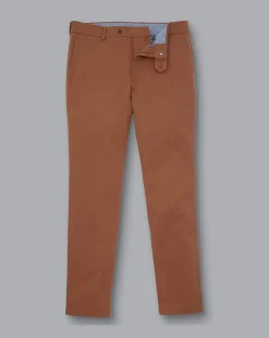 Golf Collection|Pants & Shorts<Charles Tyrwhitt Ultimate Non-Iron Chinos - Toffee