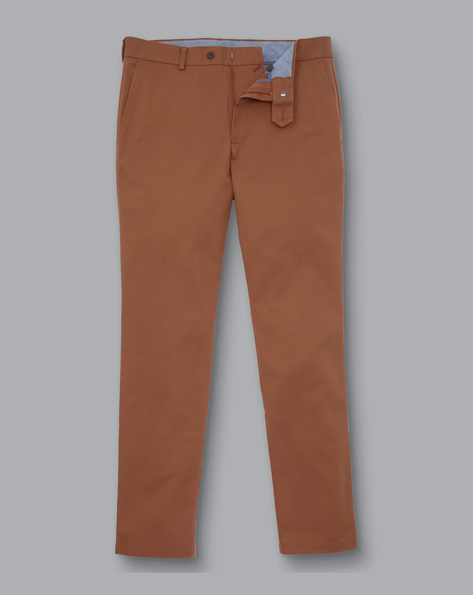 Golf Collection|Pants & Shorts<Charles Tyrwhitt Ultimate Non-Iron Chinos - Toffee