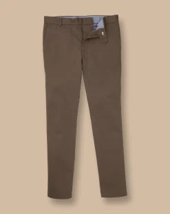 Brown Pants|Golf Collection<Charles Tyrwhitt Ultimate Non-Iron Chinos - Mocha
