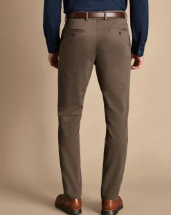 Brown Pants|Golf Collection<Charles Tyrwhitt Ultimate Non-Iron Chinos - Mocha