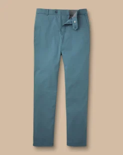Chinos|Blue Pants<Charles Tyrwhitt Ultimate Non-Iron Chinos - Mid Blue