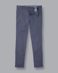 Chinos|Blue Pants<Charles Tyrwhitt Ultimate Non-Iron Chinos - Steel Blue