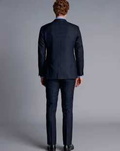 Suit Jackets|Blazers<Charles Tyrwhitt Ultimate Performance Check Suit Jacket - Navy