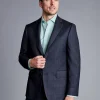 Suit Jackets<Charles Tyrwhitt Ultimate Performance Check Suit Jacket - Navy