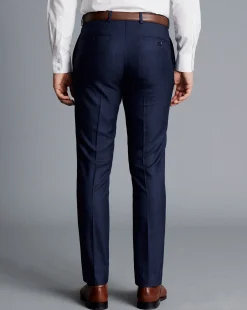 Pants & Shorts|Suit Pants<Charles Tyrwhitt Ultimate Performance Stripe Suit Pants - French Blue