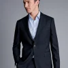 Suit Jackets|Blazers<Charles Tyrwhitt Ultimate Performance Stripe Suit Jacket - Navy