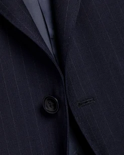 Suit Jackets|Blazers<Charles Tyrwhitt Ultimate Performance Stripe Suit Jacket - Navy