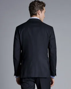 Suit Jackets|Blazers<Charles Tyrwhitt Ultimate Performance Stripe Suit Jacket - Navy
