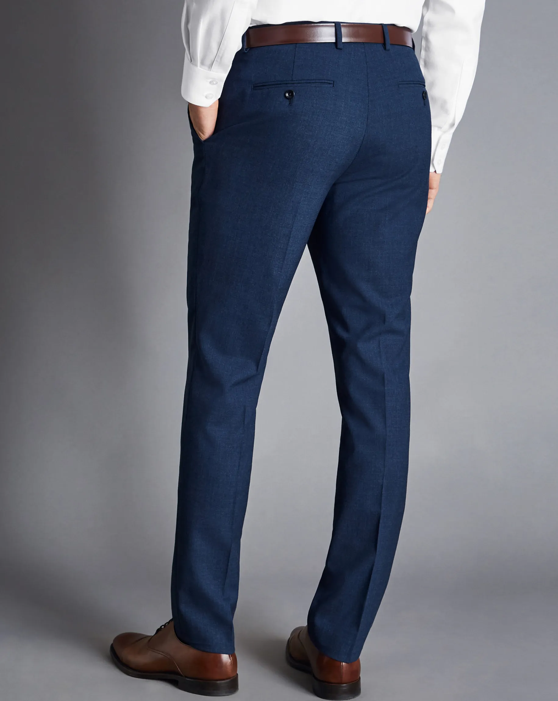 Suit Pants|Pants & Shorts<Charles Tyrwhitt Ultimate Performance Suit Pants - Steel Blue