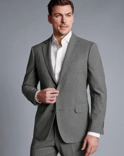 Suit Jackets|Blazers<Charles Tyrwhitt Ultimate Performance Suit Jacket - Light Grey