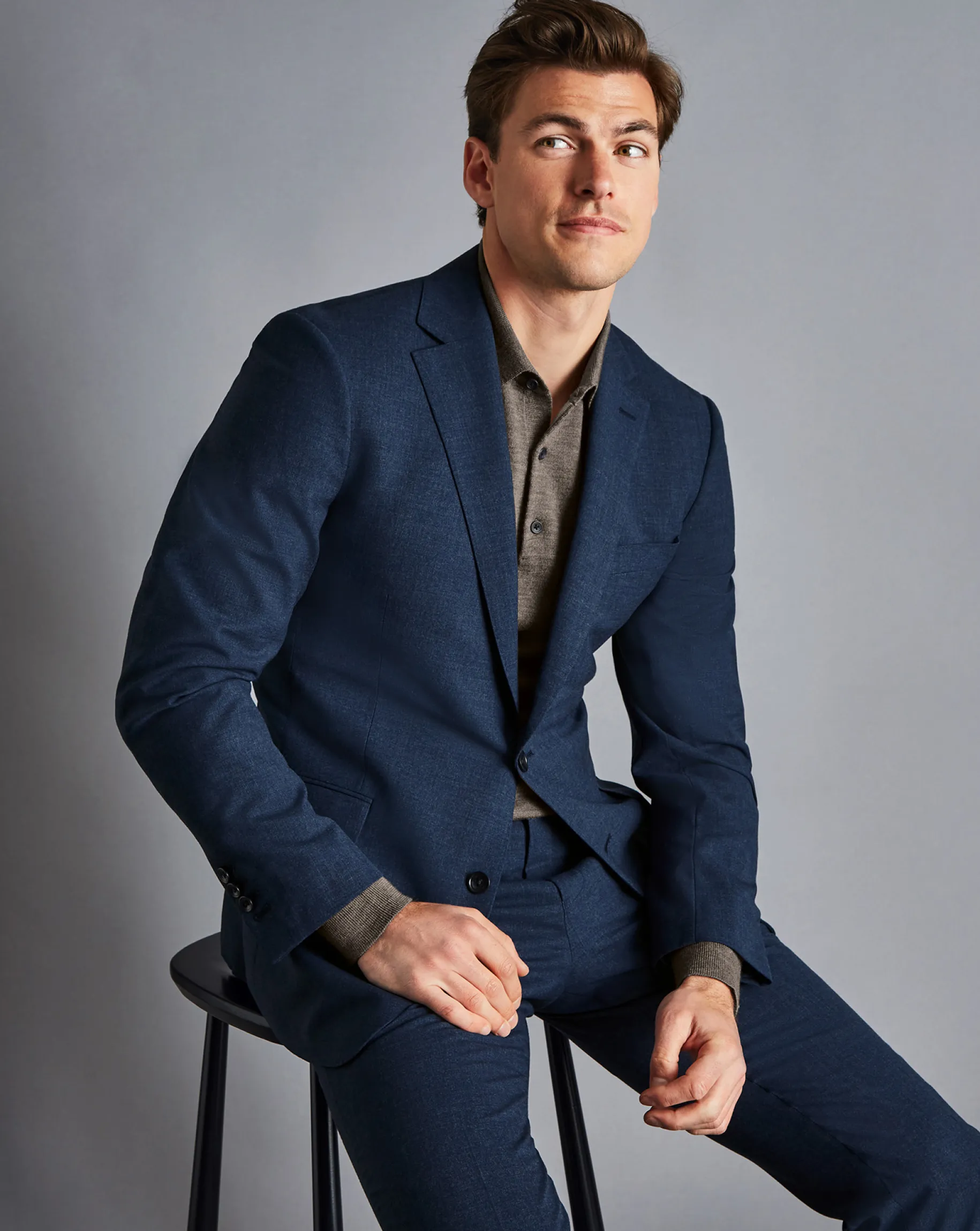 Suit Jackets|Blazers<Charles Tyrwhitt Ultimate Performance Suit Jacket - Steel Blue