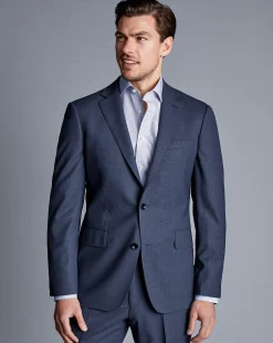 Suit Jackets|Blazers<Charles Tyrwhitt Ultimate Performance Suit Jacket - Heather Blue