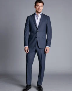 Suit Jackets|Blazers<Charles Tyrwhitt Ultimate Performance Suit Jacket - Heather Blue