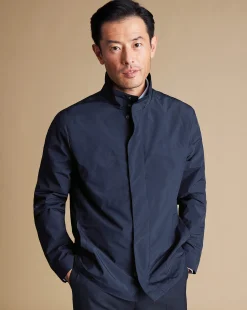 Coats|Raincoats<Charles Tyrwhitt Windbreaker - Denim Blue
