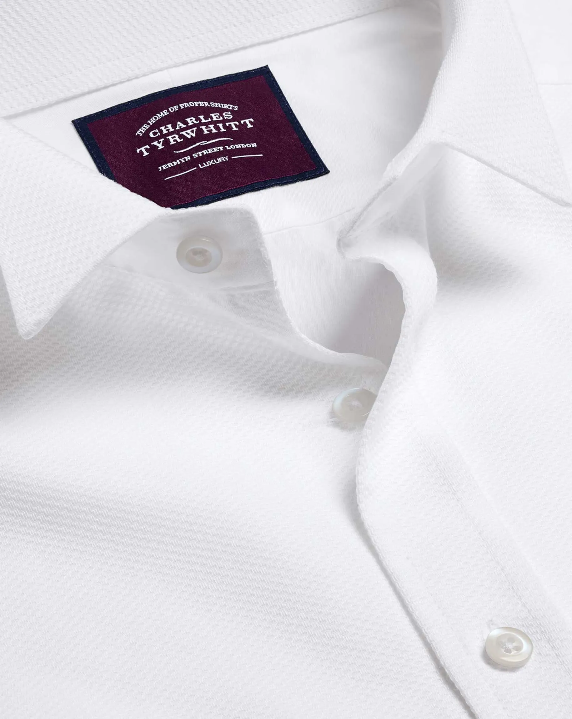 Luxury Shirts|Dress Shirts<Charles Tyrwhitt Wing Collar Marcella Bib Tuxedo Shirt - White