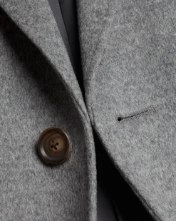 Coats & Jackets<Charles Tyrwhitt Wool Overcoat - Grey