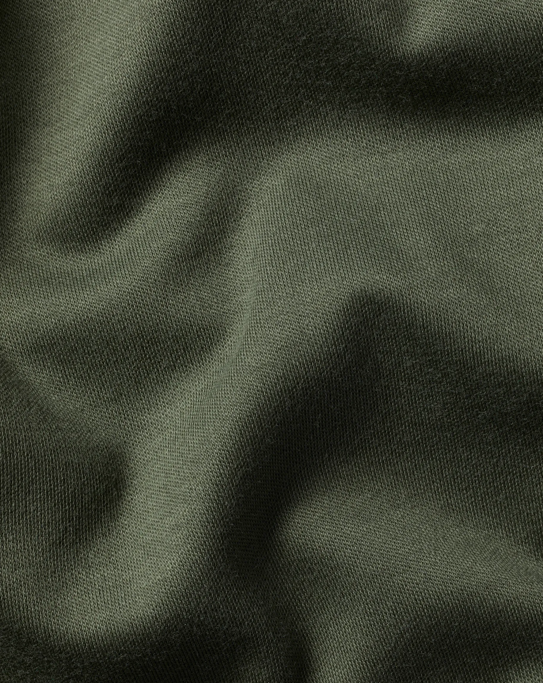 Shirt Sale|Polos<Charles Tyrwhitt Zip-Neck Jersey Polo - Green Olive