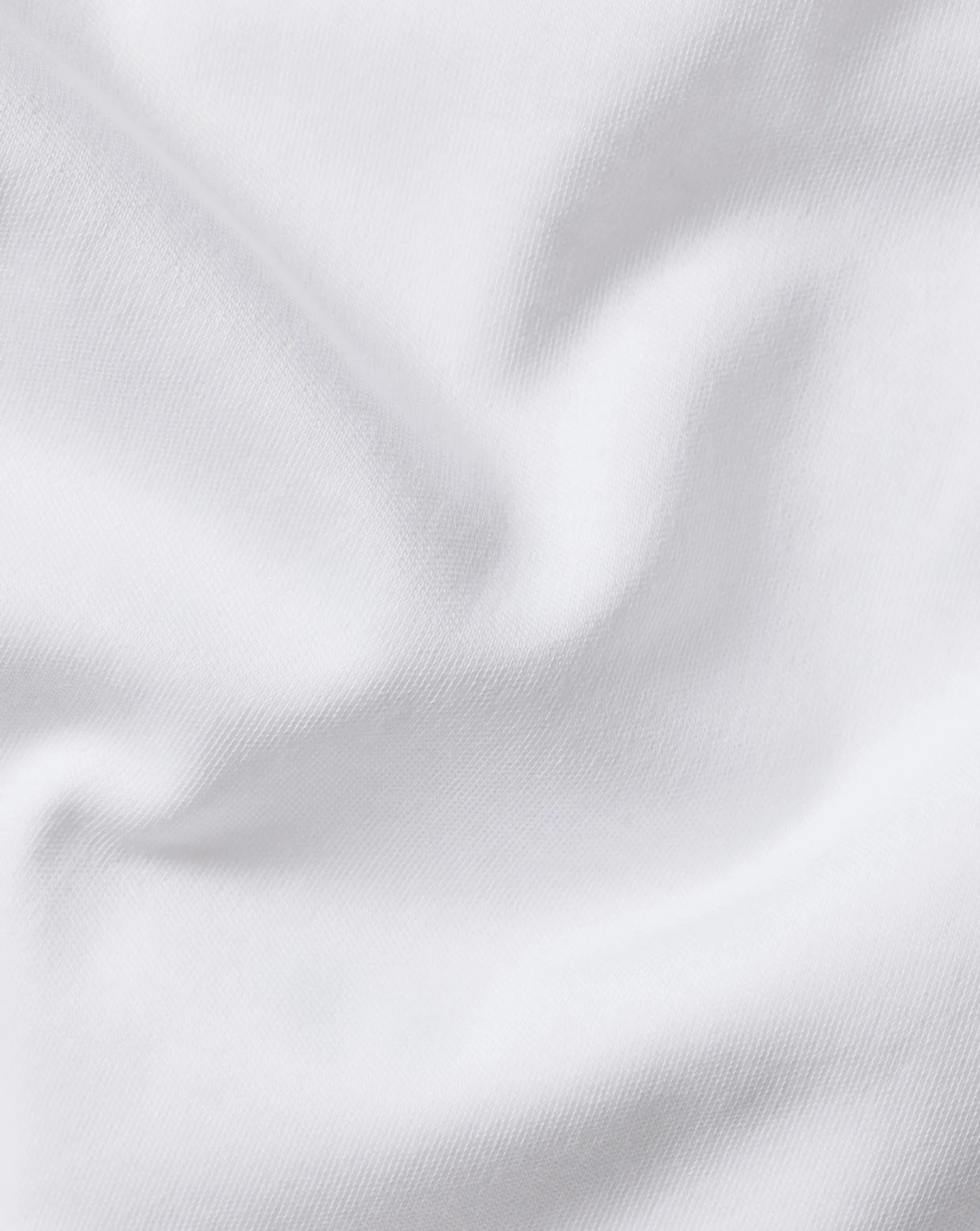 White Shirts|White<Charles Tyrwhitt Zip-Neck Jersey Polo - White